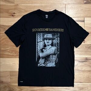 Siouxsie & the banshees. Black - Athletic brand - Size Large
